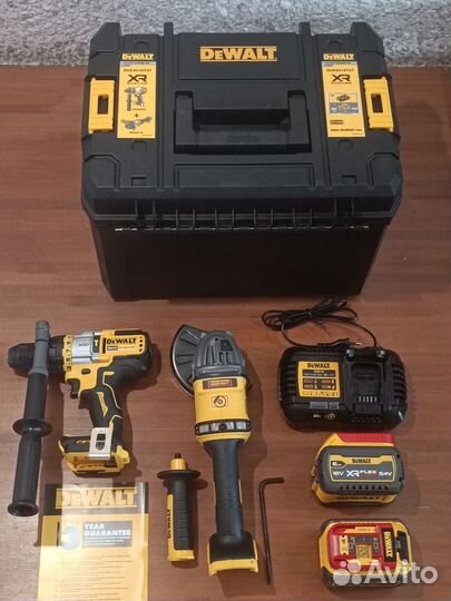 Набор dewalt DCK2016T2T, DCD999, DCG418 оригинал