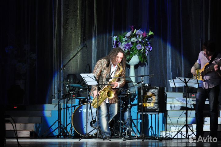 Саксофонист на Праздник Корпоратив Юбилей Поздравл