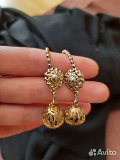 Серьги индийские джумки
