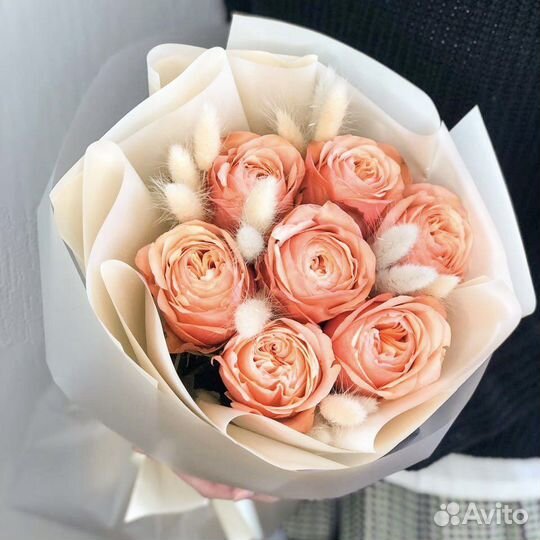 Букет из чайных роз. Доставка цветов Иркутск