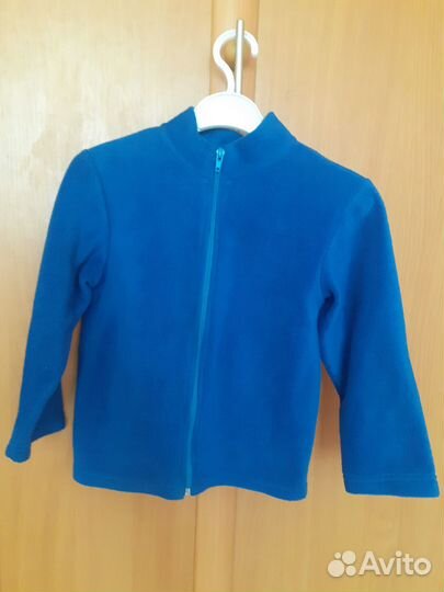 Флисовая кофта детская 122