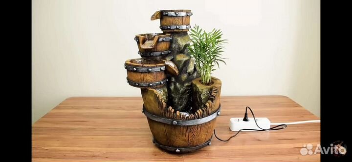 Декоративный фонтан водопад