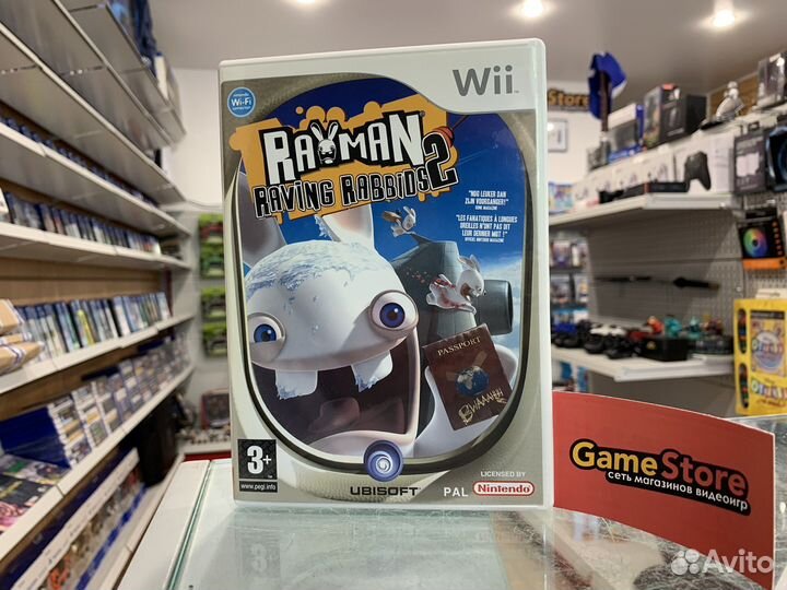 Rayman Raving Rabbids 2 Nintendo Wii