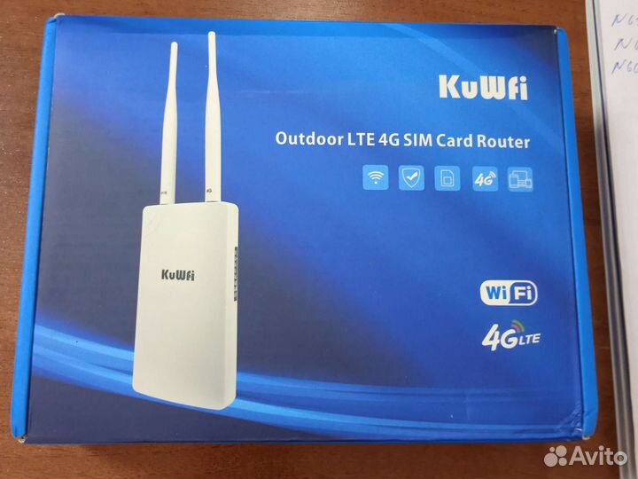 Wi-Fi маршрутизатор уличный с 4G модемом