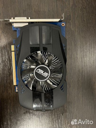 Видеокарта asus GeForce GT 1030