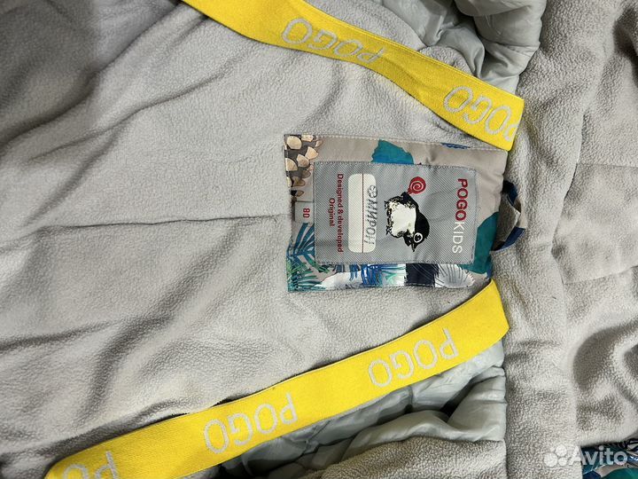 Зимний комбинезон для мальчика 80