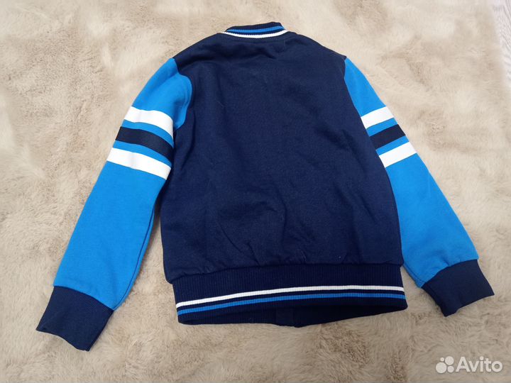 Бомбер новый 116 размер толстовка