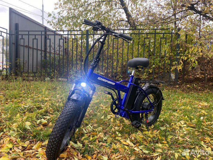 Электровелосипед фэтбайк складной