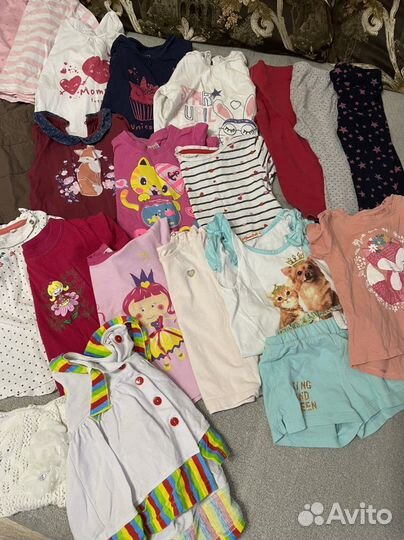 Пакет вещей на девочку 2 лет