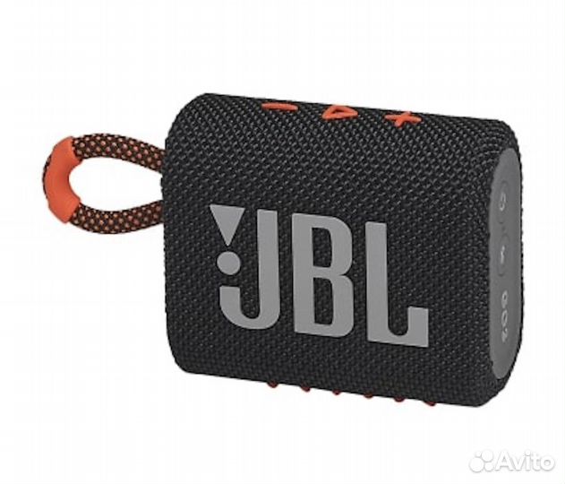 Портативная колонка JBL GO 3 Black Orange