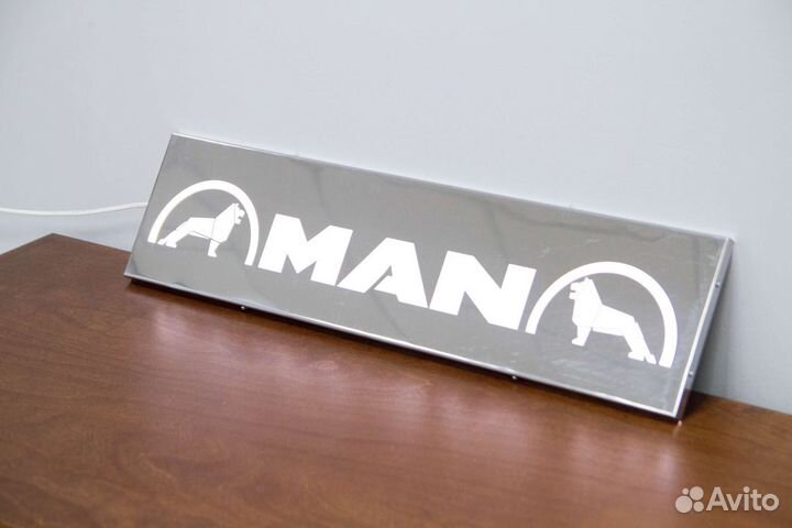 Led лампа логотип, ночник в салон 12/24 В диодный