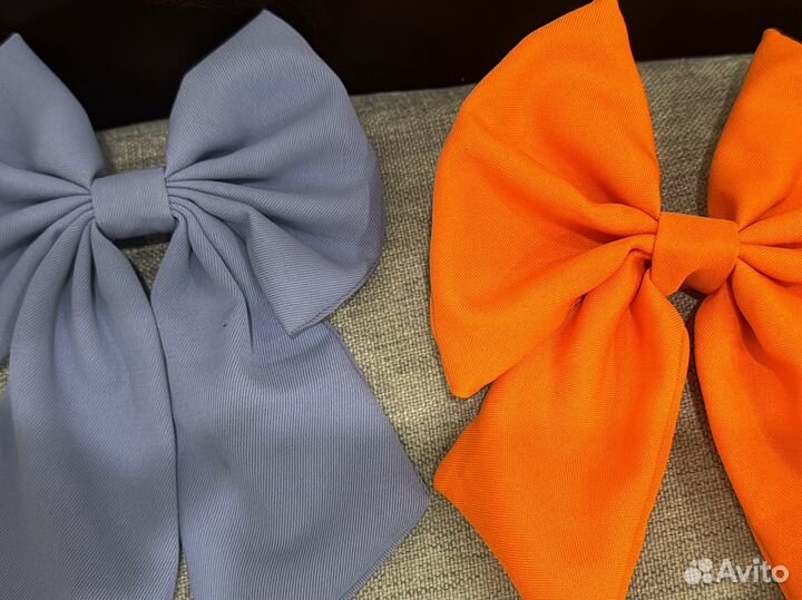 Бантики для волос ручной работы