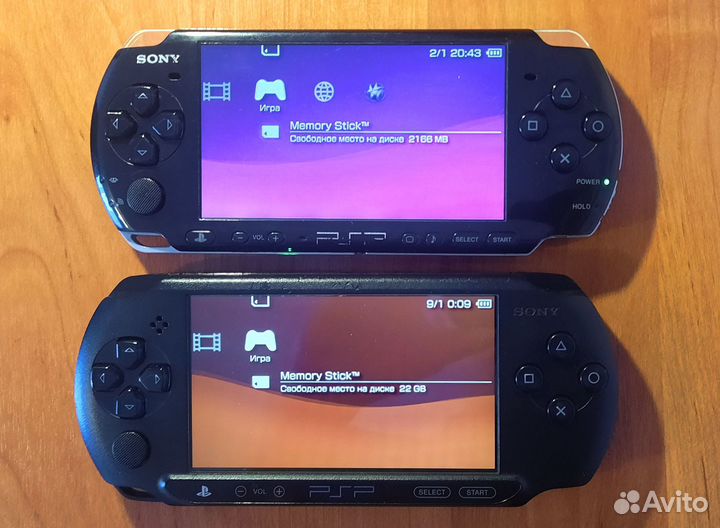 Sony PSP- 3008 и PSP E1008 (Прошитые)