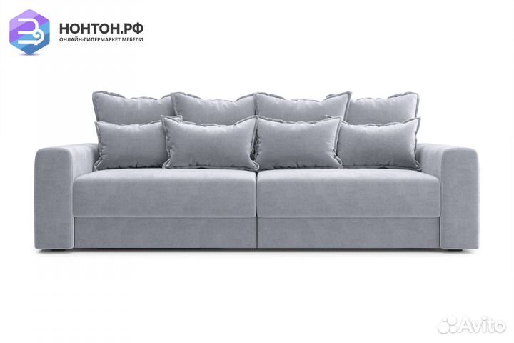 Диван тик-так Омега серый