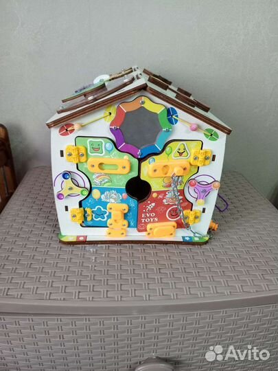 Бизиборд домик большой