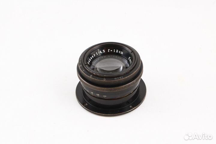 Объектив Carl Zeiss Jena Tessar f/ 4.5 12 cm