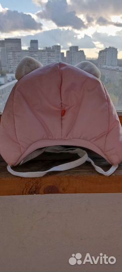 Шапка осенняя для девочки, р. 50-52