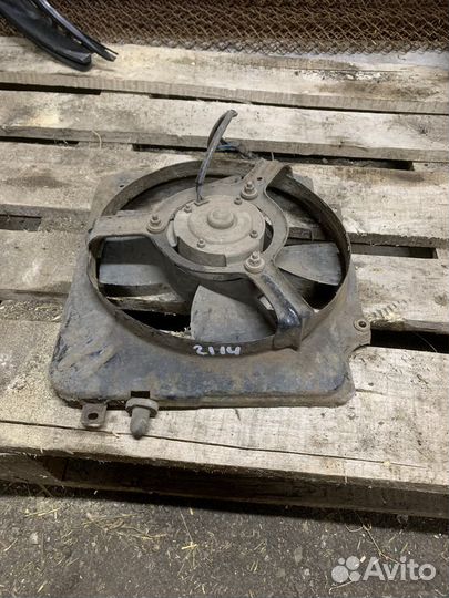 Вентилятор охлаждения ваз 2114