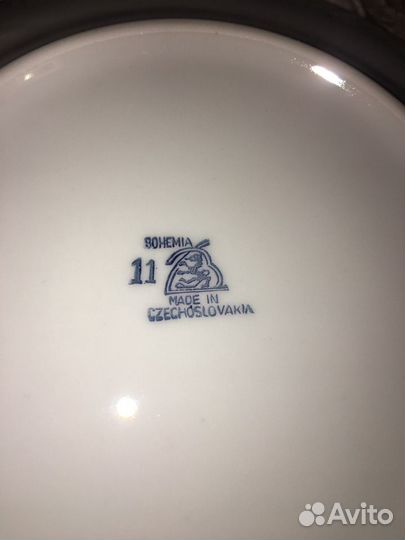 Сервиз столовый чехословакия bohemia 70х годов