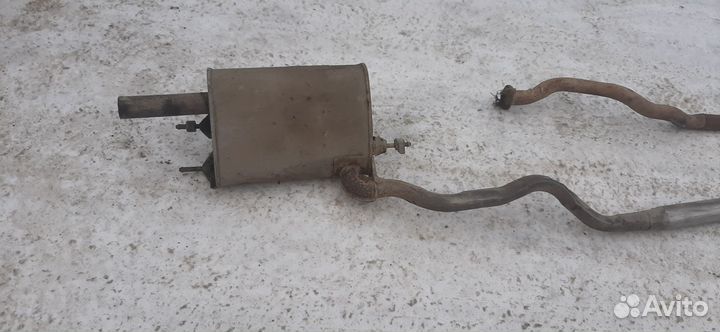 Выхлопная трасса toyota carina 190