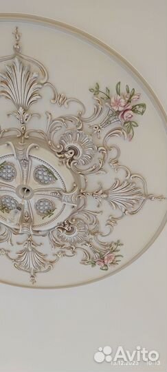 Барельеф, роспись, золочение