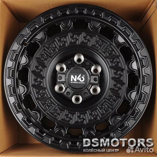 Диски N40-CK04 9/17 6x139.7 ET0 d110 matt black