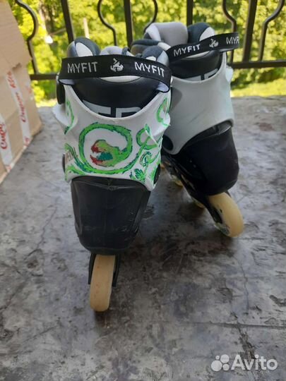 Ролики powerslide imperial 80, 41 размер, 26,5 см