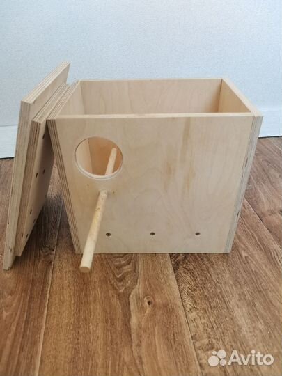 Гнездо (дуплянка) для попугаев