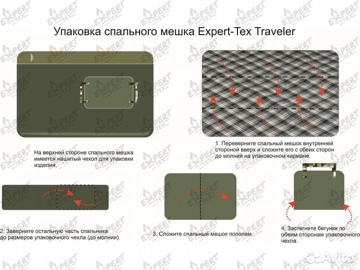 Спальный мешок Expert-Tex Traveler