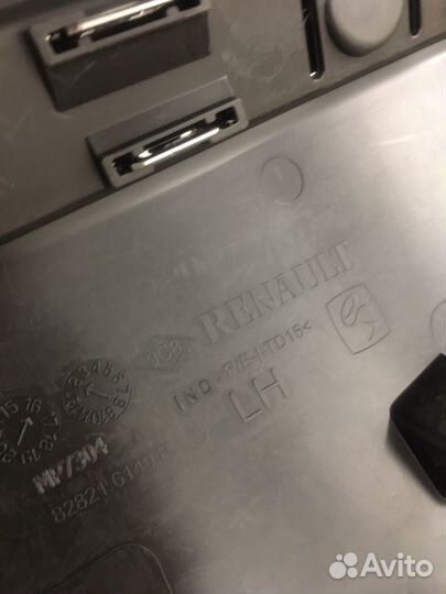 Накладка задней левой двери renault Kaptur