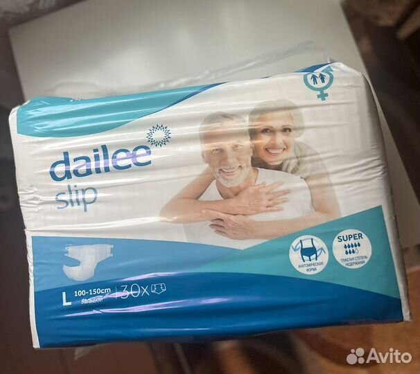 Памперсы для взрослых L 30 шт