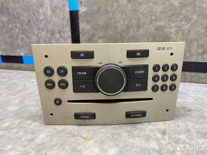 Магнитола Opel Astra H 1.6 Z16XER easytronic 2008