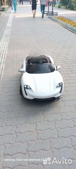 Детский электромобиль porsche