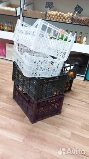 Пластиковые ящики для овощей и фруктов