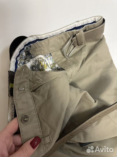 Новые бежевые слаксы wegener 46