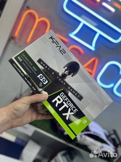 Видеокарта KFA2 RTX 3050 X White 8g