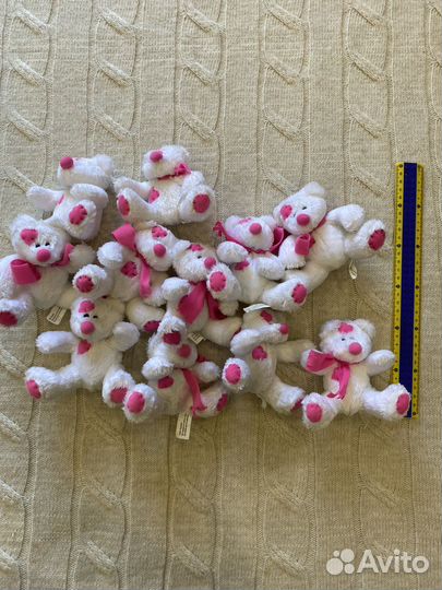 Мягкие игрушки Мишки набор 11 шт