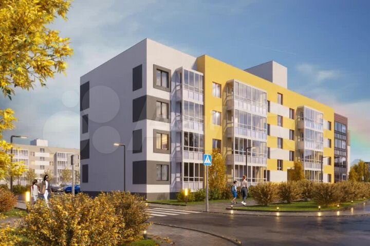 1-к. квартира, 27,9 м², 4/4 эт.