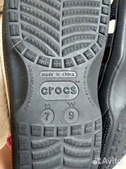 Шлепанцы Crocs 7-9, 23-24 см