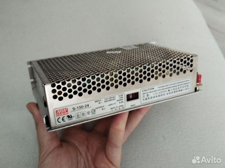 Блок питания 24v 6.5А минвел