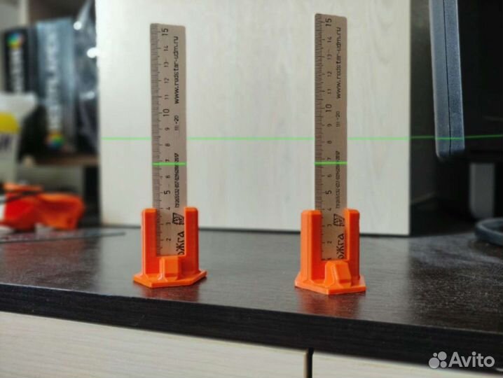Мишень лазерного уровня 2шт