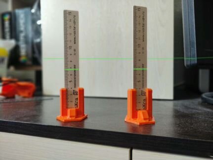 Мишень лазерного уровня 2шт