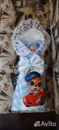 Комплект на выписку для мальчика