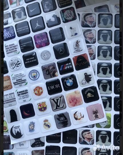 3d стикеры оптом