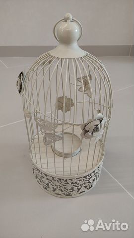 Клетка декоративная (подсвечник)