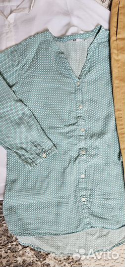Новые брюки Finn flare рубашка Uniqlo(44-46 M)