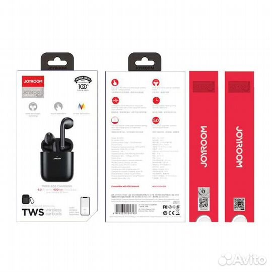 Наушники беспроводные Joyroom JR-T03S
