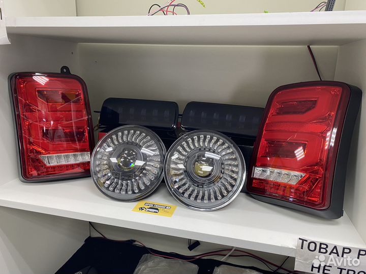 Комплект оптики на ниву фары на ниву