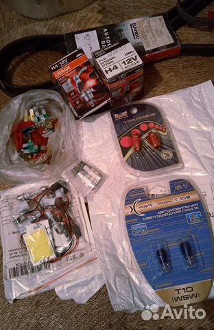 Галогенные и диодные лампы для машины