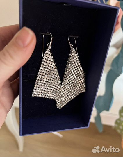Серьги сваровски swarovski